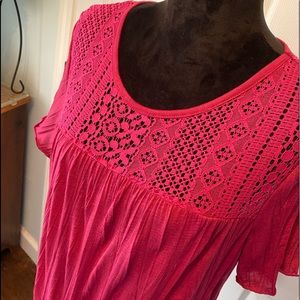 219.   FADED GLORY TOP size 1X 16w